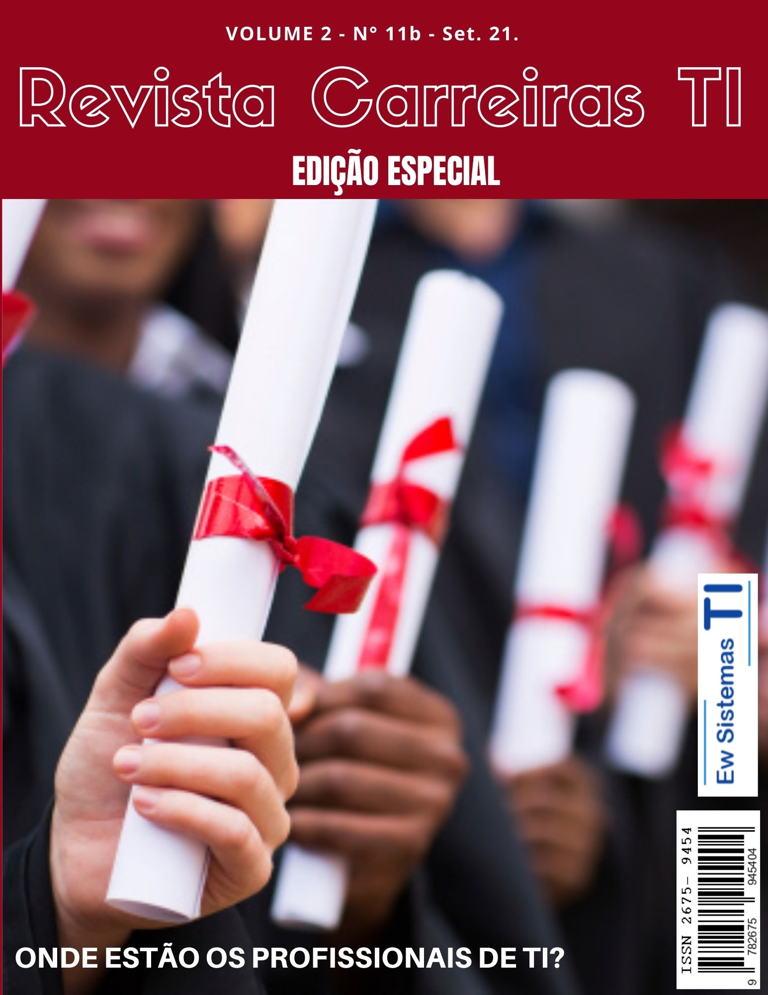 Capa Volume 2 – N° 11b – Set. 21 – EDIÇÃO ESPECIAL
