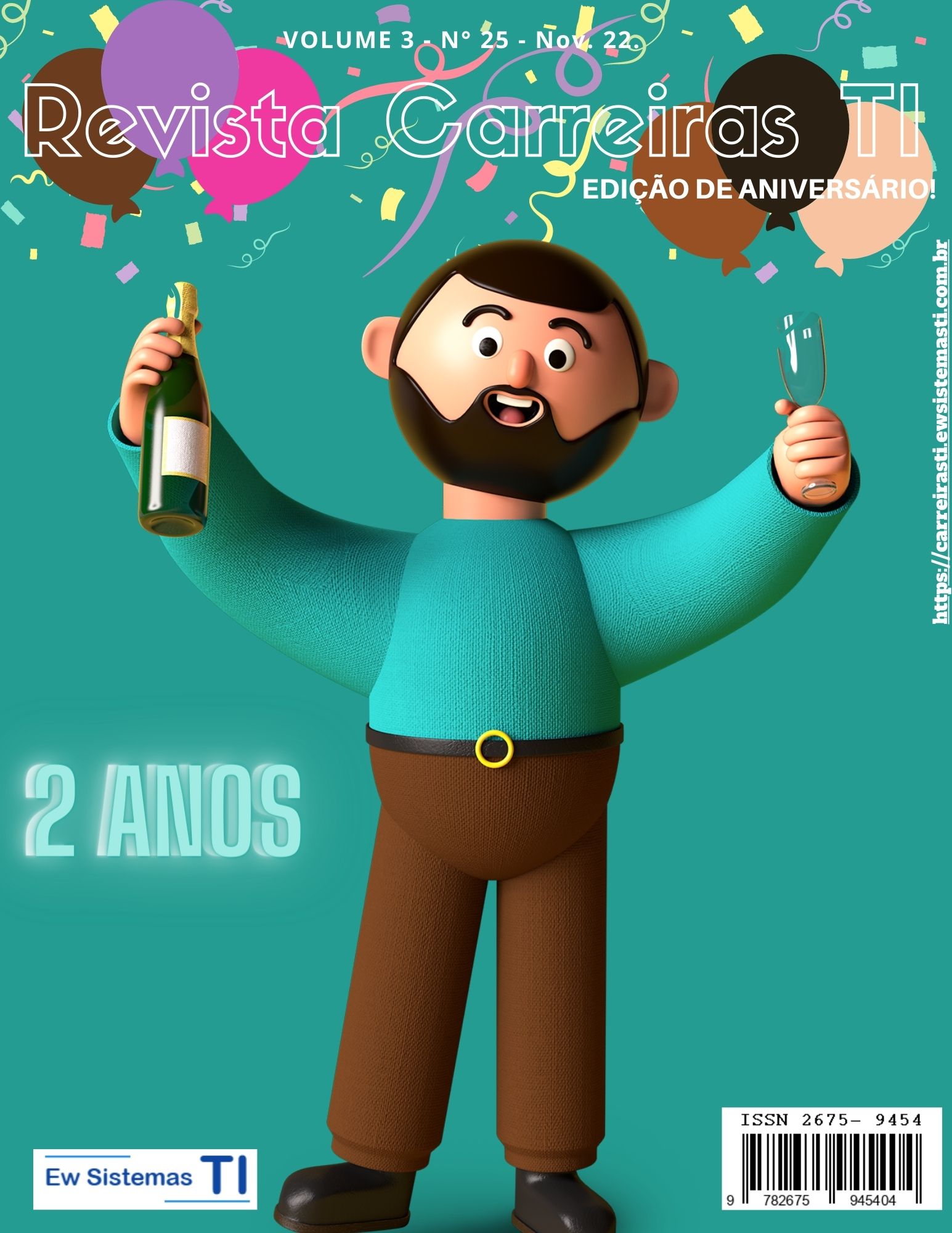 Capa Volume 3 – N° 25 – Nov. 22