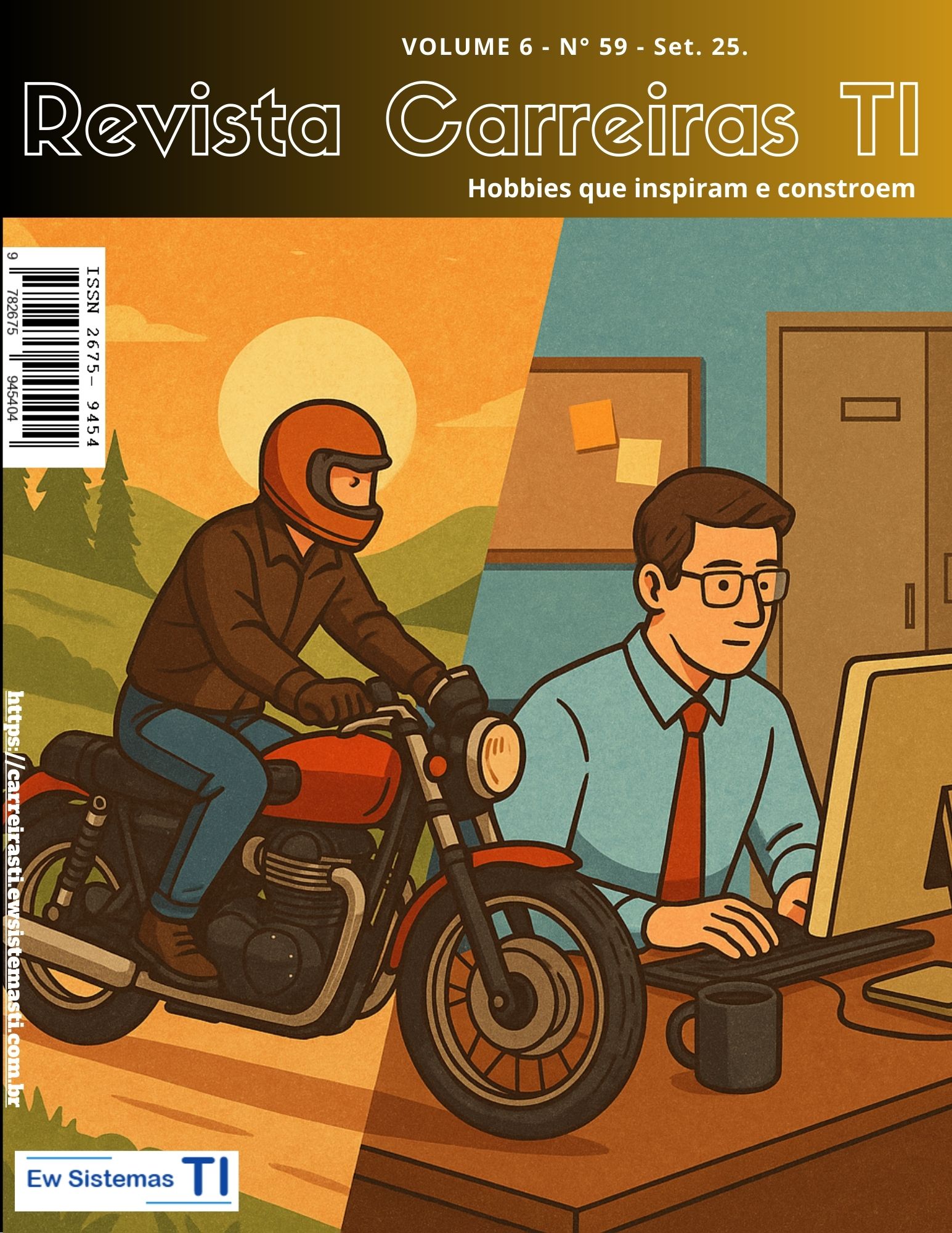 Capa Volume 6 – N° 59 – Set. 25