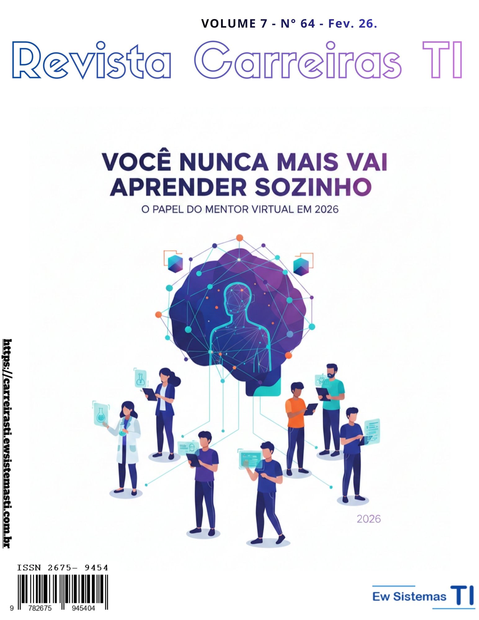Capa Volume 7 – N° 64 – Fev. 26